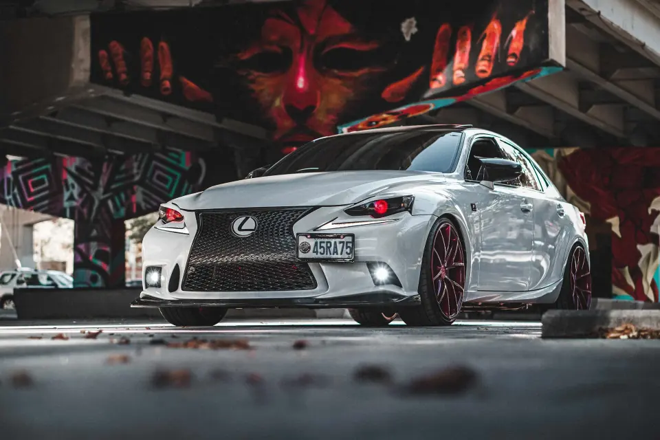 Lexus Halloween. Cars, detail, controlled perspective.