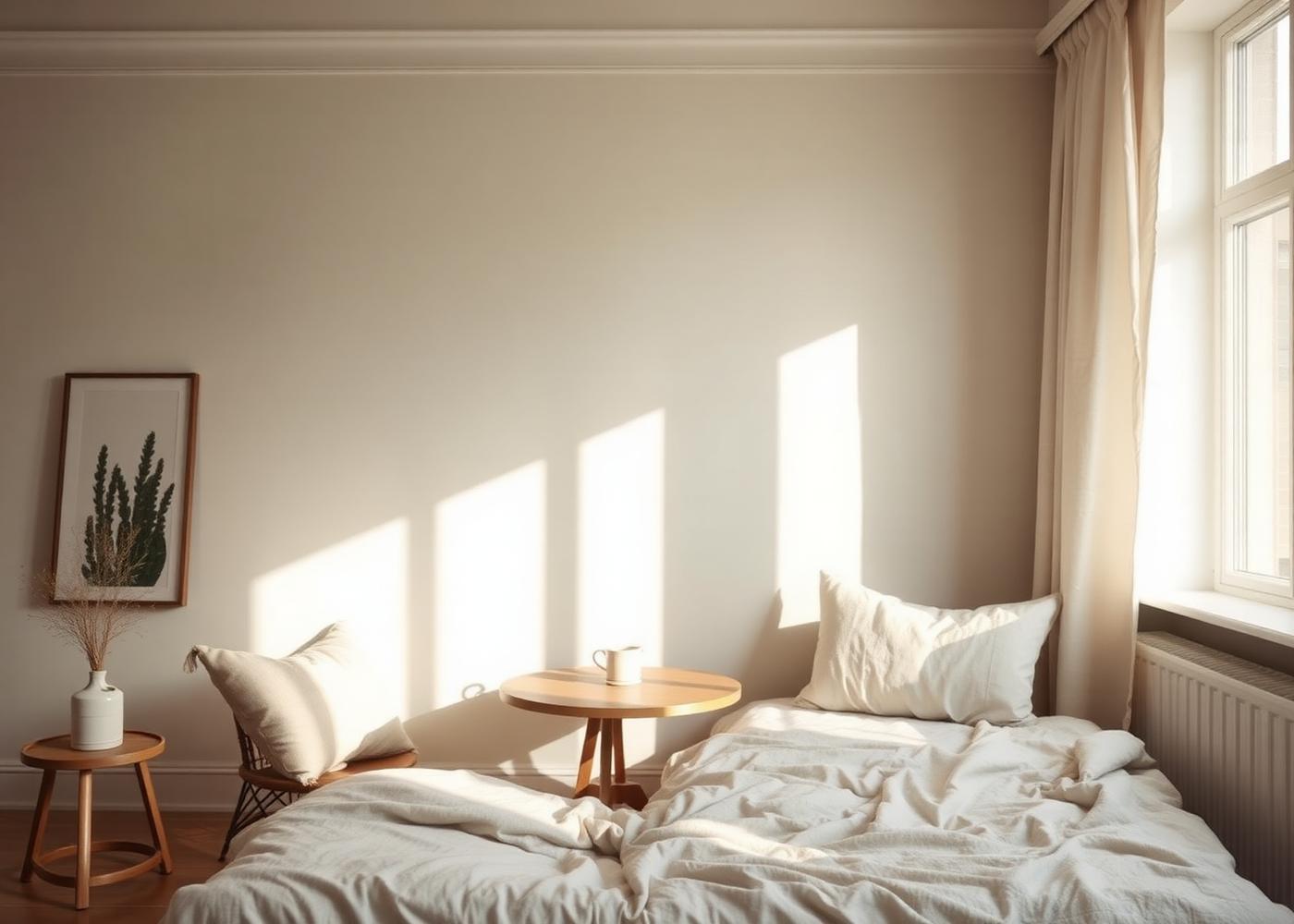 Living space, morning. Shot for a host in the east end.