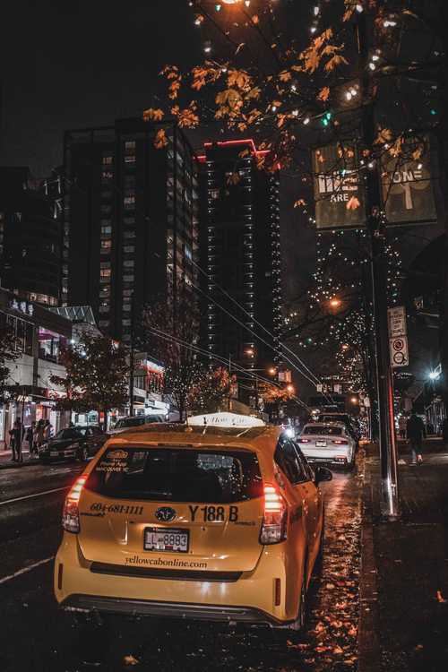 Abstract Photography - taxi